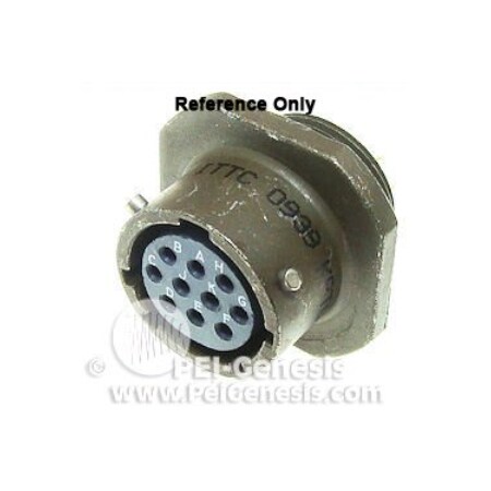 Itt Cannon KPT 10C 1020 PIN RECP KPT041210P